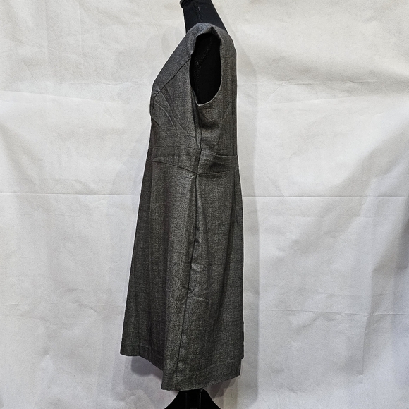 Mossimo Stretch Sleeveless Grey Sheath Dress Size 18 - Picture 3 of 7